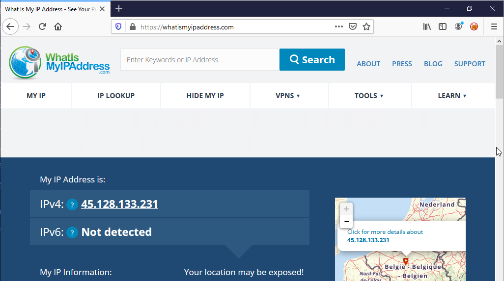 Home IP Address