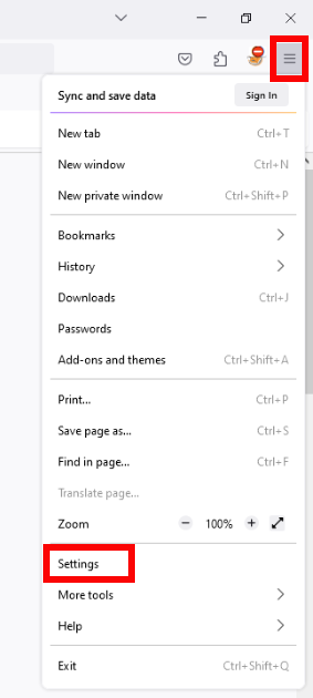 Firefox - Add-ons Manager